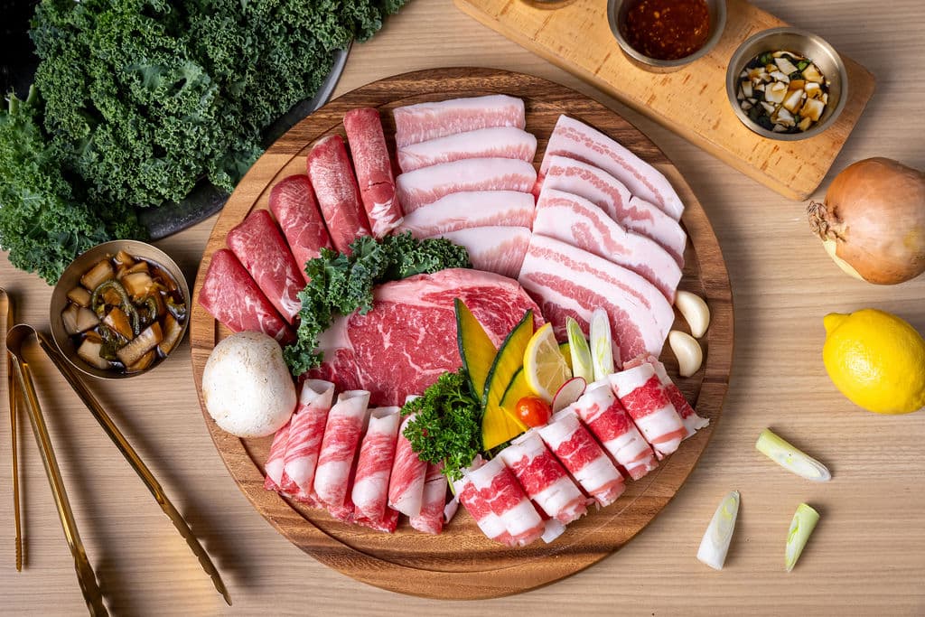 Meet Our Meat: Prime wagyu, heritage beef, and aged cuts prepared with charcoal-fired precision.